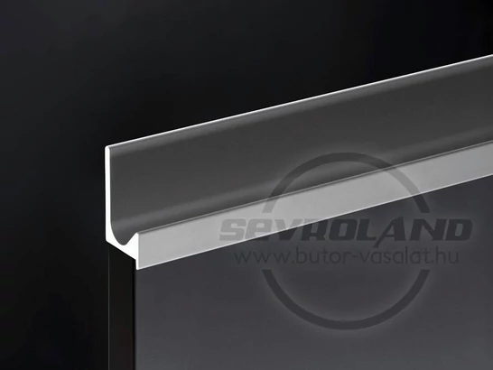 ZOBAL UKW-5 ezüst fogó profil - ajtóélbe marva