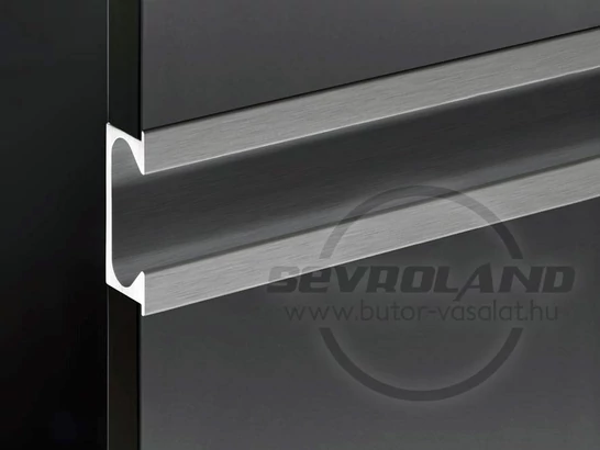 ZOBAL UKW-6 inox fogó profil - ajtóba marva
