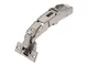 Kép 1/2 - BLUM CLIP top szélesnyit. pánt 155°. 9.5 mm. ívelt. rugóval. csavaros