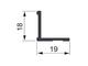 Sevroll Decor L sarokprofil 3 m pezsgő Sevroll Decor L sarokprofil 3 m pezsgő