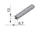 Sevroll hosszú befűz. kefe fm 6,7x13mm Sevroll hosszú befűz. kefe fm 6,7x13mm