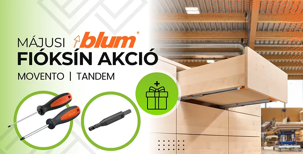 Blum TANDEM &MOVENTO májusi fióksín akció